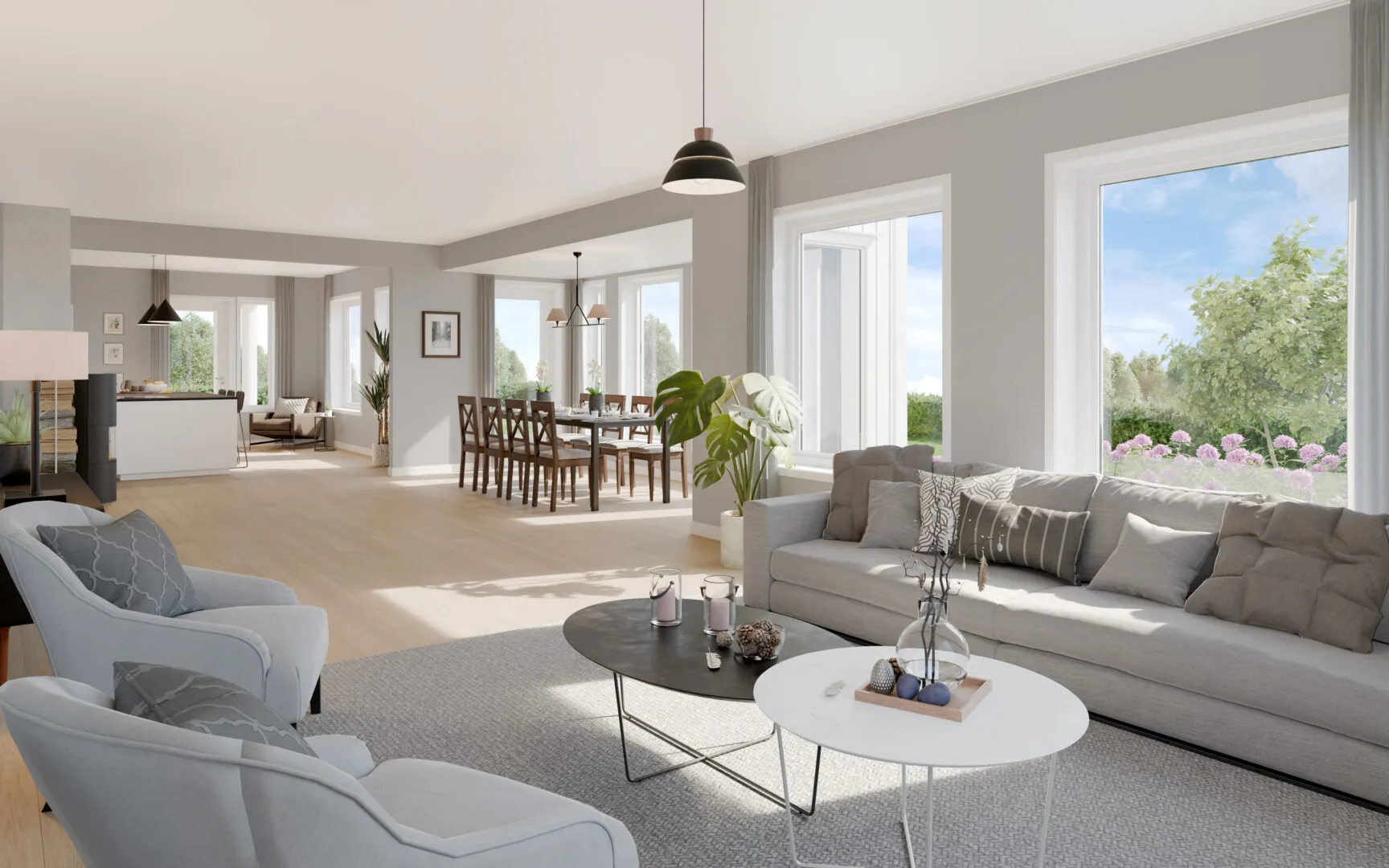Vindafjord fra Berge Hus