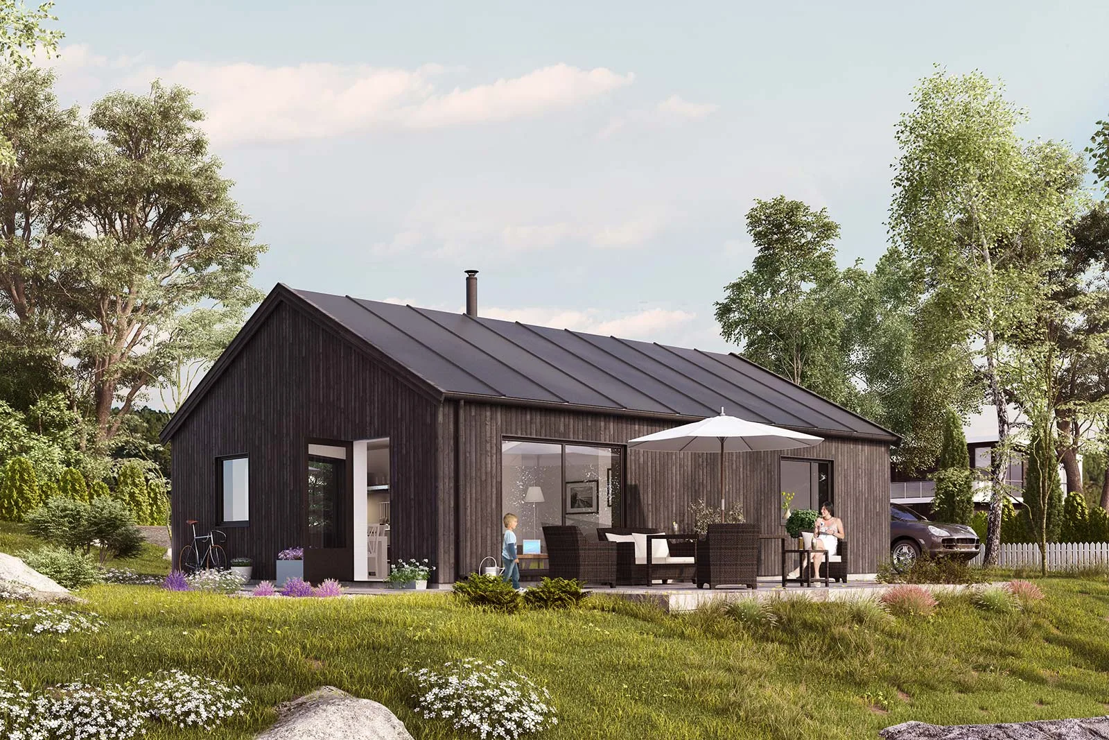 Salina fra Blå Bolig — hovedfasade
