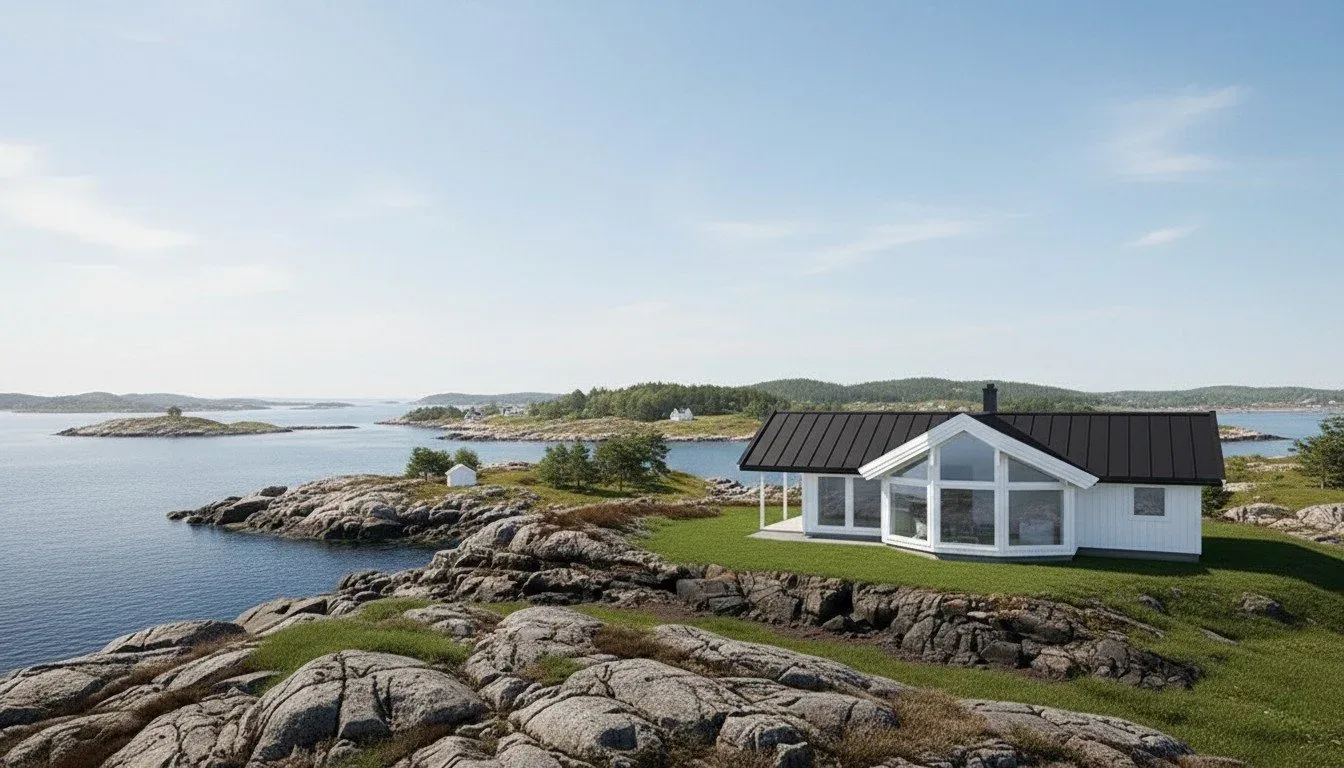 Frafjord fra Eikås Hytter & Hus