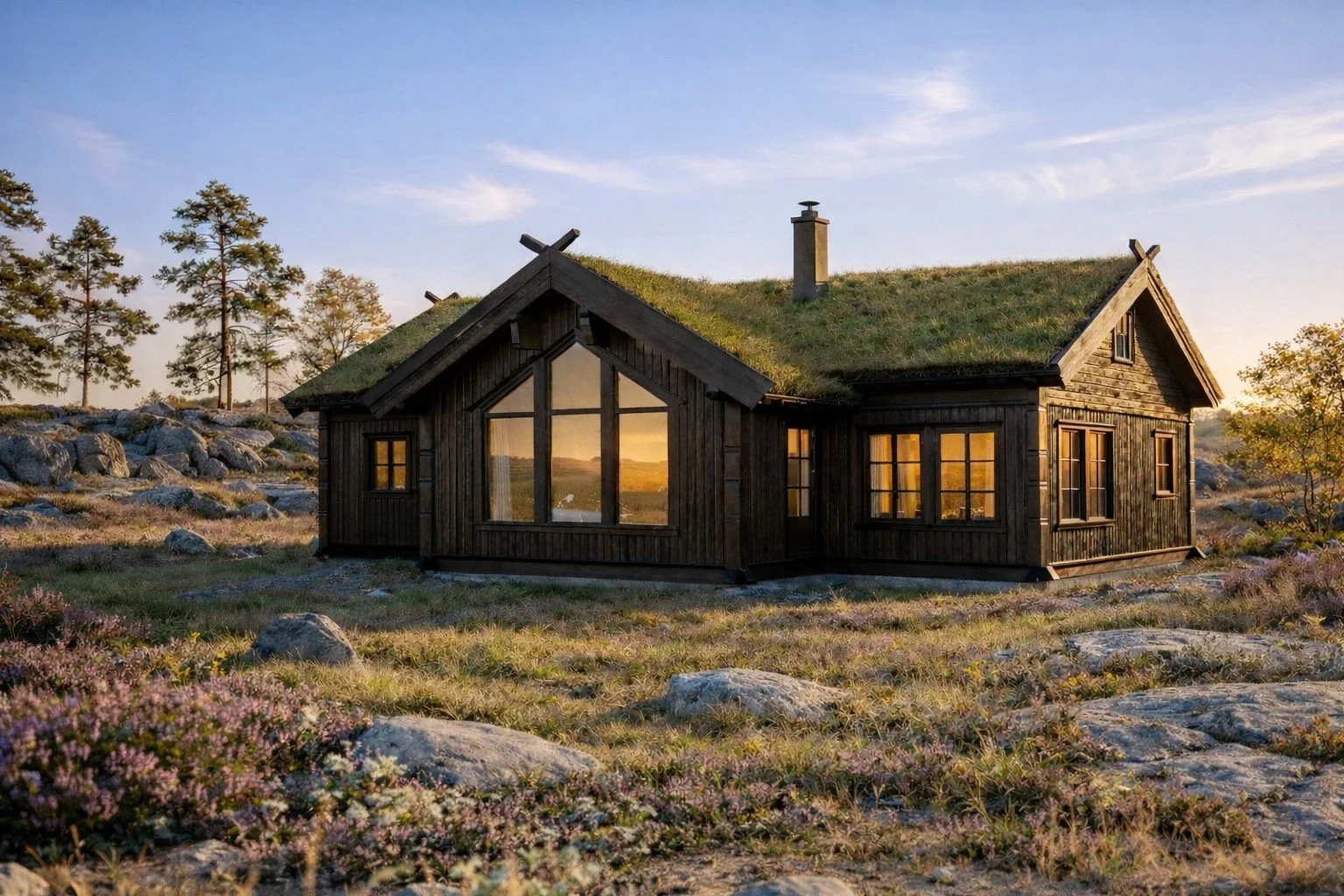 Skogshorn fra Eikås Hytter & Hus