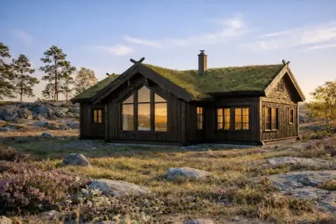 Skogshorn fra Eikås Hytter & Hus