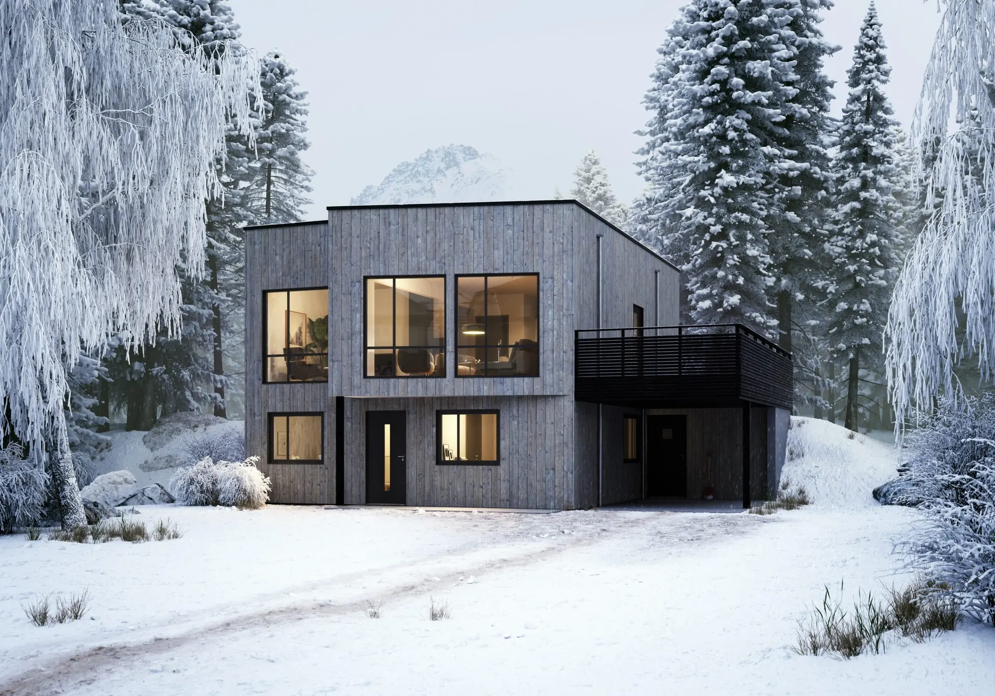 Caffelatte fra Hellvik Hus