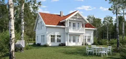 Eplehage fra Hellvik Hus