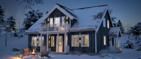 Sognefjord fra Hus1 Norge