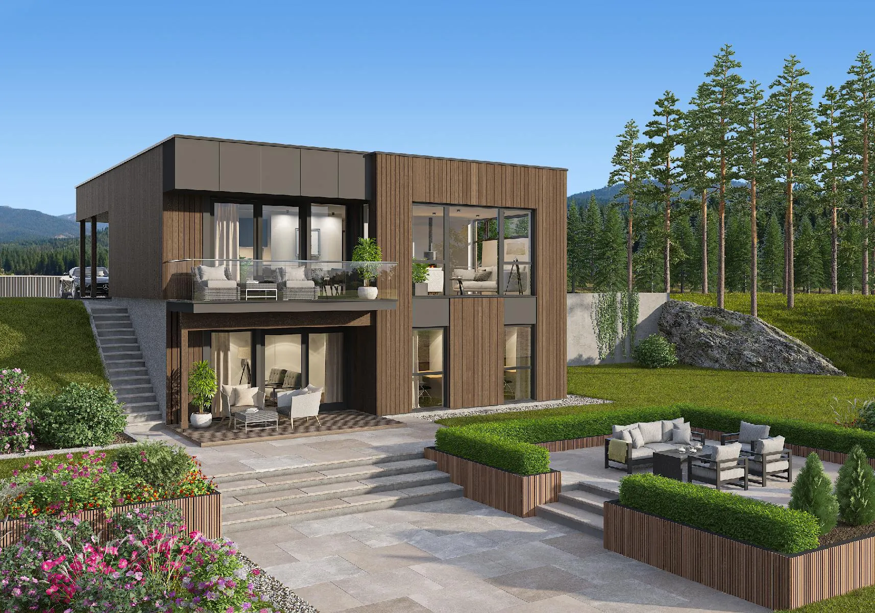 Fossafjell fra Idéhus