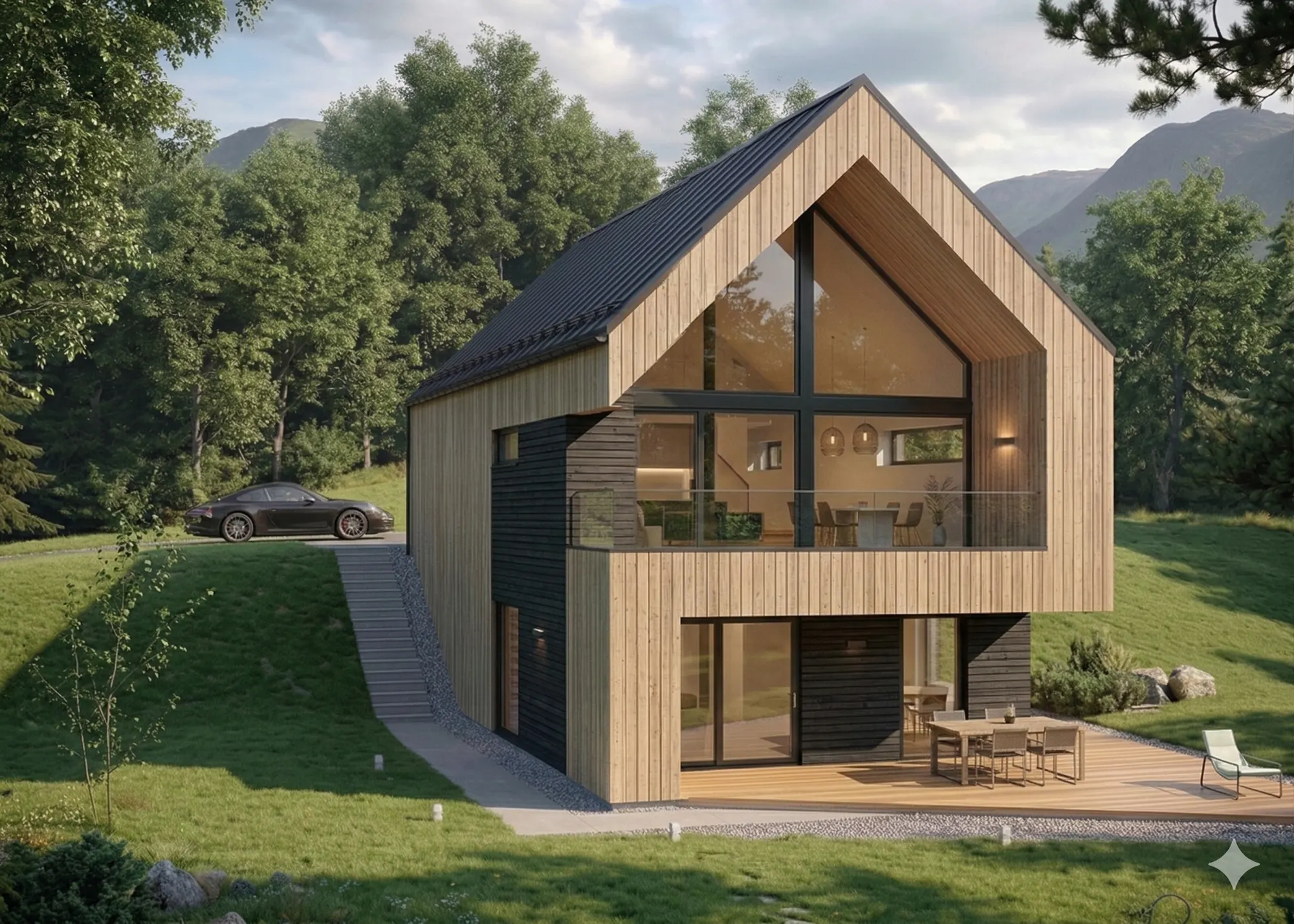 Alta (skrå tomt) fra Mesterhus