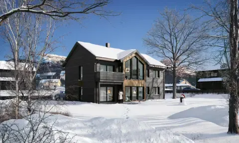 Lun med mulighet for utleie fra Nordbohus